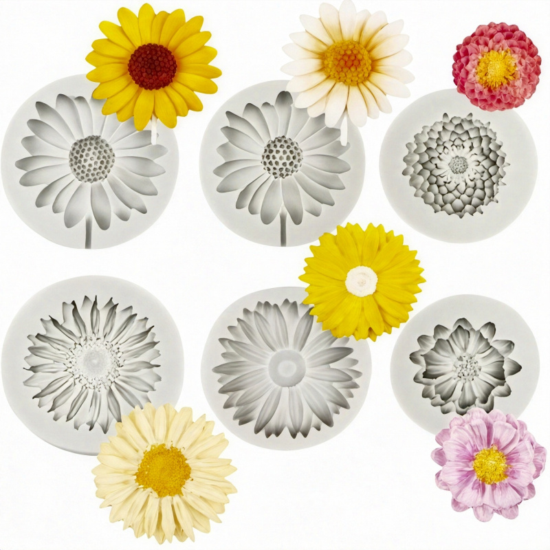 Resin Craft Ideas - 6 peças, molde de silicone de