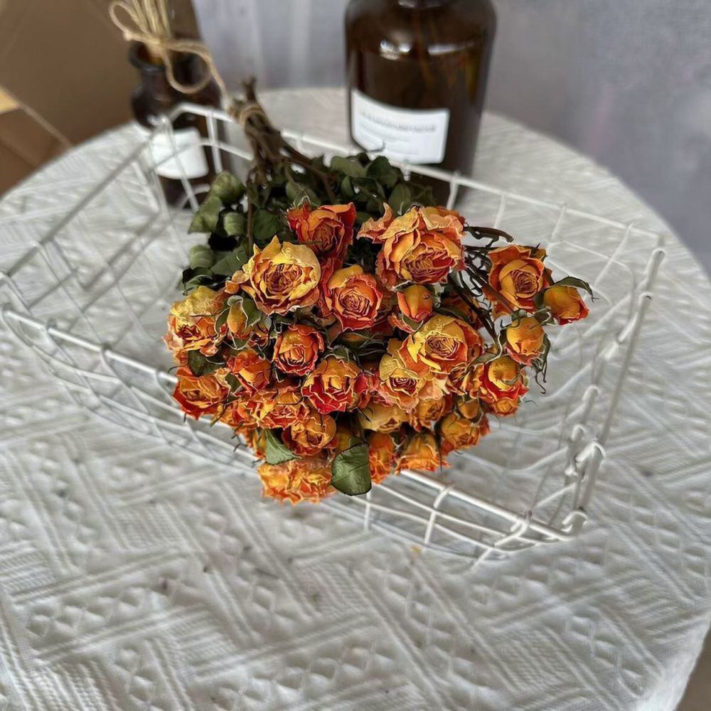 Resin Craft Ideas - Ramos de rosas naturais preservadas, flores
