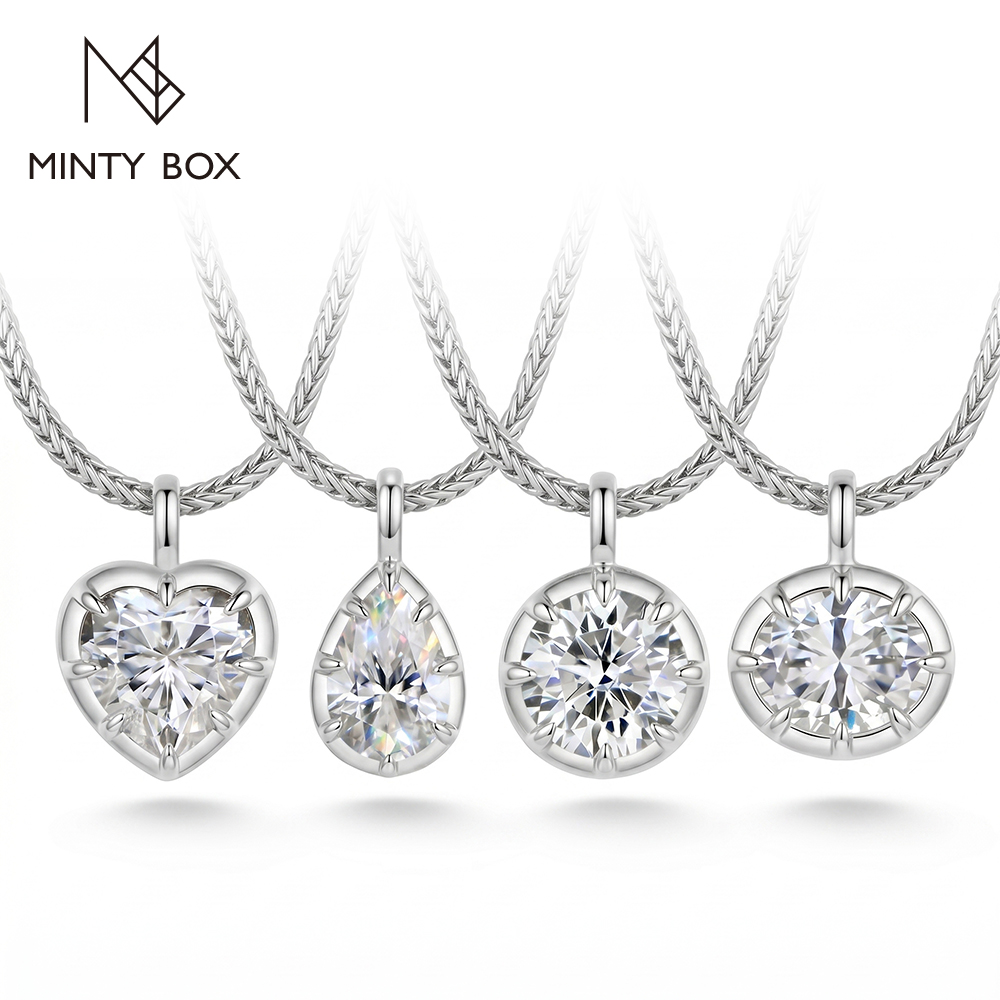 Coleção de Pingentes de Moissa - Bezels Set Pendant avaliação e preço