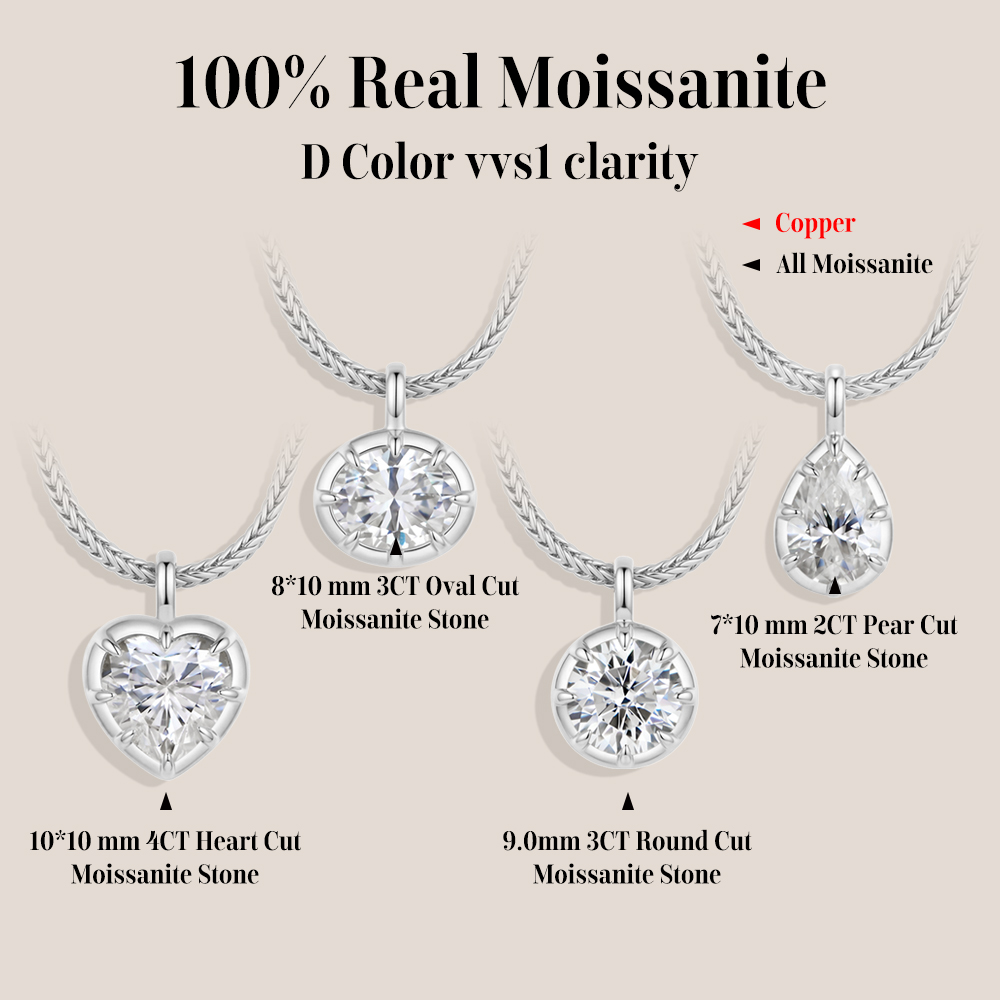 Coleção de Pingentes de Moissa - Bezels Set Pendant avaliação e preço