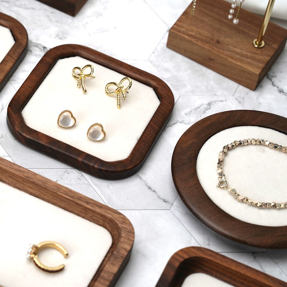 Bandeja de Madeira com Design  - Wood Ring Blank avaliação e preço